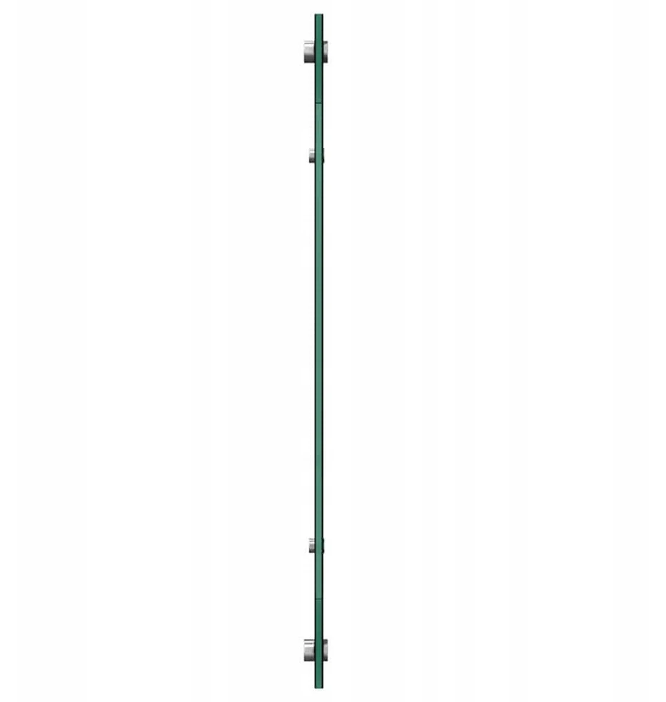 Virtuvės atbraila Juoda 90 x 60 cm grūdintas stiklas