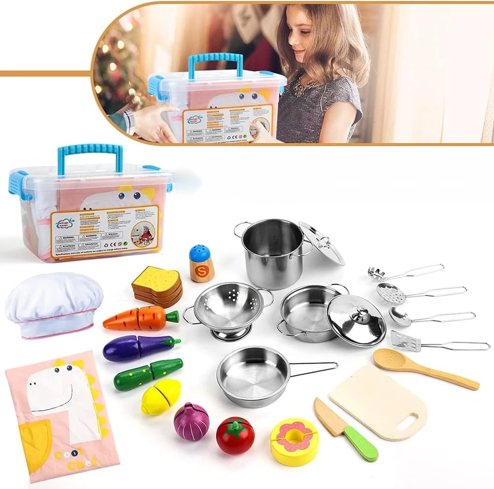 VIRTUVĖS RINKINYS VAIKAMS 259X228X135CM VIRTUVINIS ŽAISLAS PLAČIAUSI RŪSINĖ
