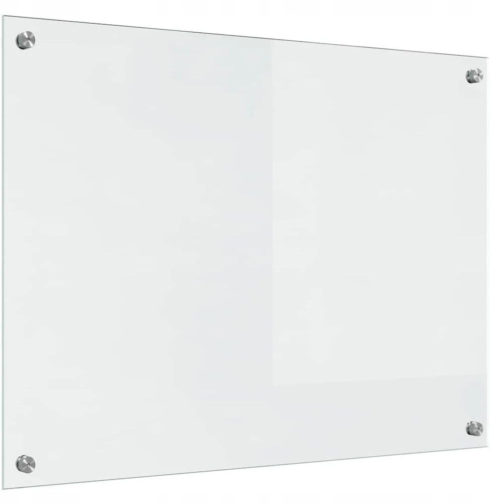 Virtuvės atbraila 2 vnt. Skaidrus 80 x 60 cm grūdintas stiklas