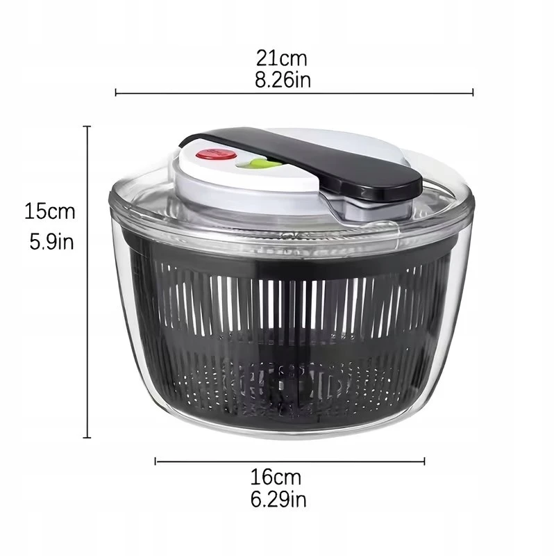 VIRTUVINĖ DŽIOVYNĖ SALOTATĖMS, DARŽOVĖMS IR ŽOLELĖMS, 3L, JUODA