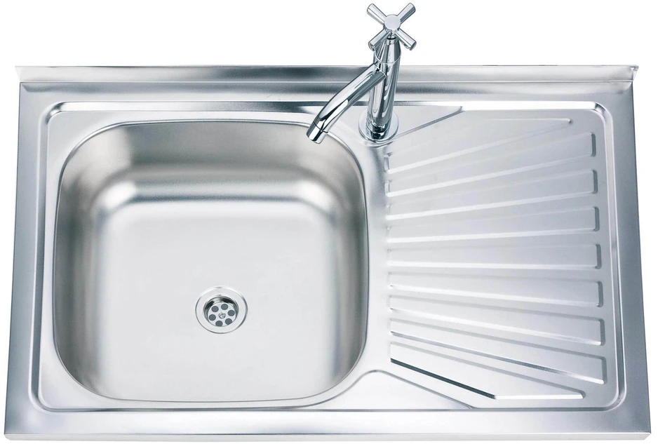 Virtuvinė plautuvė Deante Legato ZEL 0110, satin