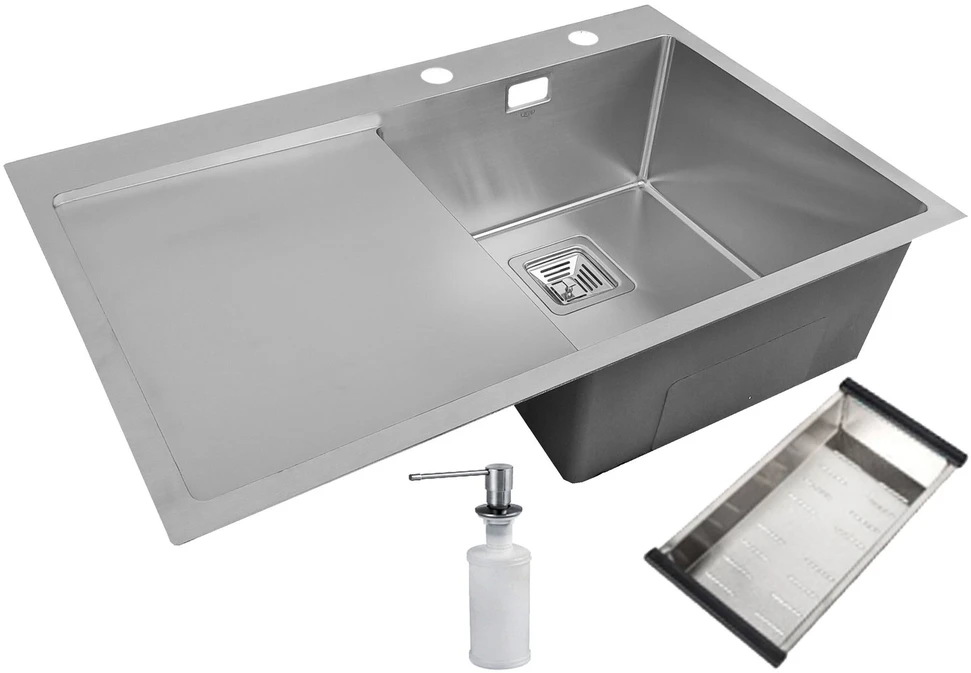 Virtuvinė plautuvė Deante Soul ZEO 051A, satin