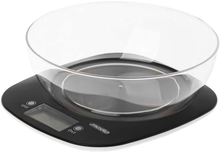 Virtuvinės svarstyklės Adler virtuvės svarstyklės su dubeniu | MS 3179w | Graduacija 1 g | Ekrano tipo LCD | Baltas