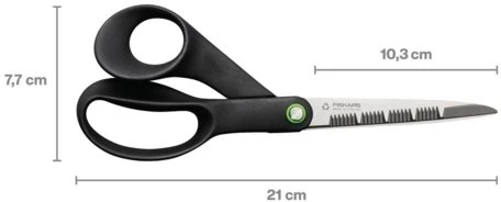 Universalios žirklės Fiskars ReNew 1074545; 21 cm