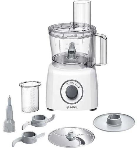 Virtuvinis kombainas Bosch Food processor MultiTalent 3 Plus 900 W, Juoda, šiaušto nerūdijančio plieno
