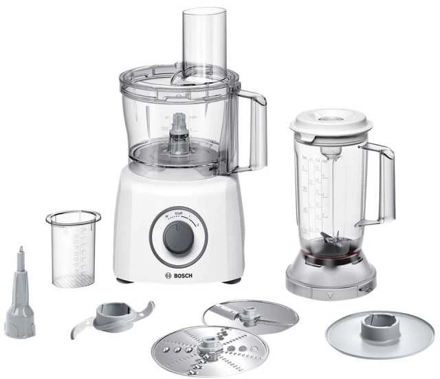 Bosch MCM3200W Virtuvės kombainas, MultiTalent 3, 800 W, Baltas, Baltas