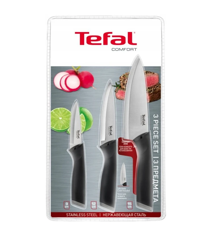 Santoku peilis Tefal Comfort K2213644, 12 cm
