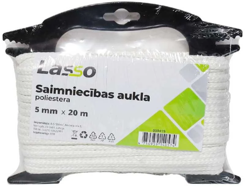 Lasso Virvė ūkio 20m Poliesteris