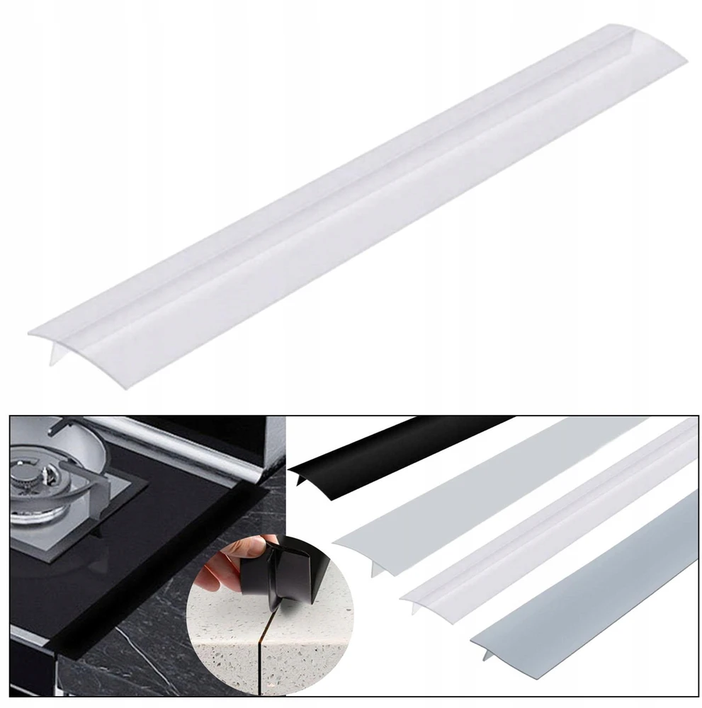 Viryklės Counter Gap Cover Silikono tarpai tarp kaitlentės ir stalviršio aiškūs