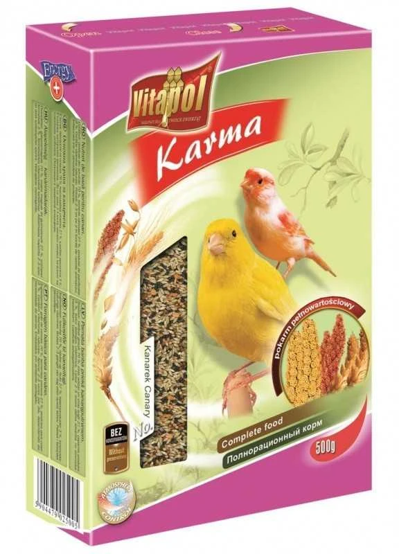Vitapol visavertis lesalas kanarėlėms 500g
