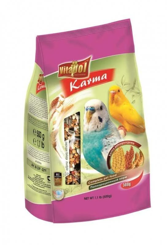 Vitapol visavertis lesalas banguotosioms papūgėlėms 500g