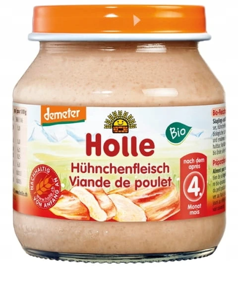 VIŠTIENA BE PRIEDĖTO CUKRŲ, EKOLOGIŠKAS BE GLITIMO 125 g (INDINIS) - HOLLE