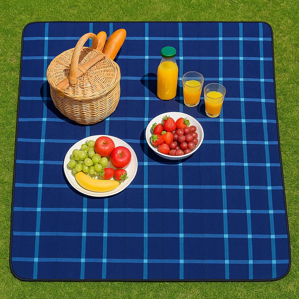 Vitolog Vandeniui atsparus pikniko ir paplūdimio pledas su izoliacija – sulankstomas turistinis, 200x150 cm