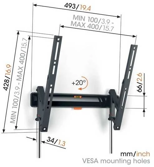 VOGEL'S COMFORT TVM3413 TV Laikiklis