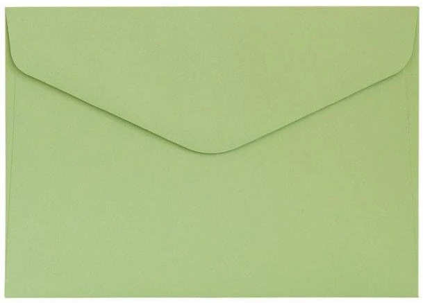 Galeria Papieru Vokai C6 GLADKI 130g 10vnt šv žali
