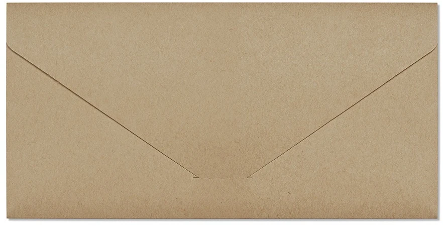 Galeria Papieru Vokai DL PEARL 150g 10vnt raudoni