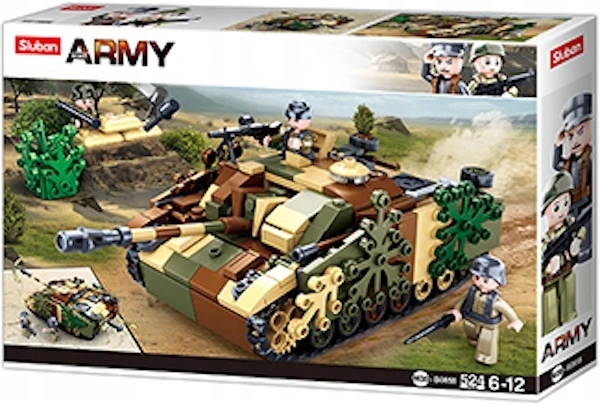 Vokietijos tankų naikintuvas StuG III 524 el Klocki Sluban armijos karinis 0858