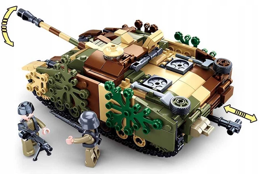 Vokietijos tankų naikintuvas StuG III 524 el Klocki Sluban armijos karinis 0858