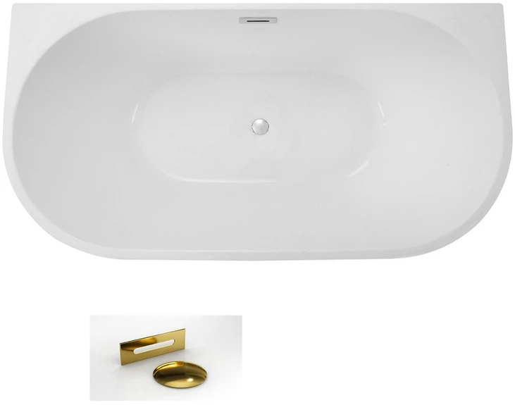 Vonia Besco Vica Glam 170 Graphite, su Gold sifono dangteliais