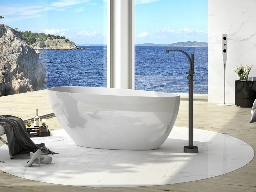 Vonia Besco Viya Glam 160 Sidabrinis, su Klik-klak Chrome