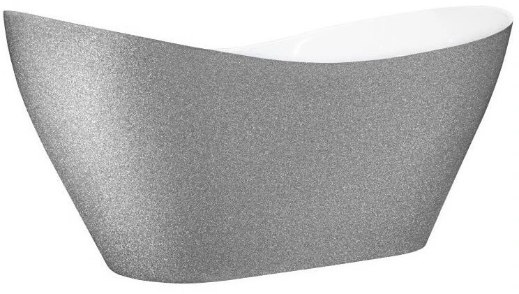 Vonia Besco Viya Glam 160 Sidabrinis, su Klik-klak Chrome