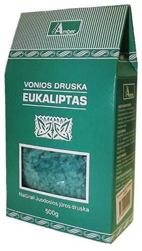 Vonios druska Aqua Amber Eukaliptas 500g