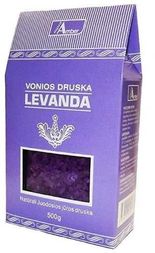 Vonios druska Aqua Amber Levanda 500g
