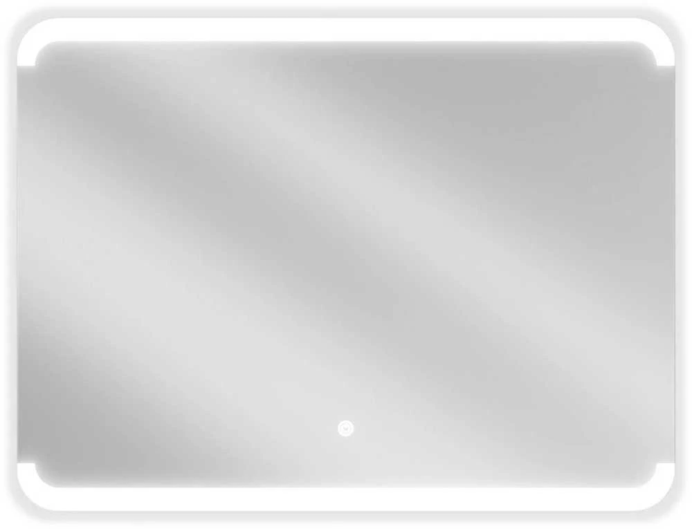 Vonios veidrodis Mexen Nida su LED apšvietimu ir šildymo kilimėliu, 80 x 60 cm