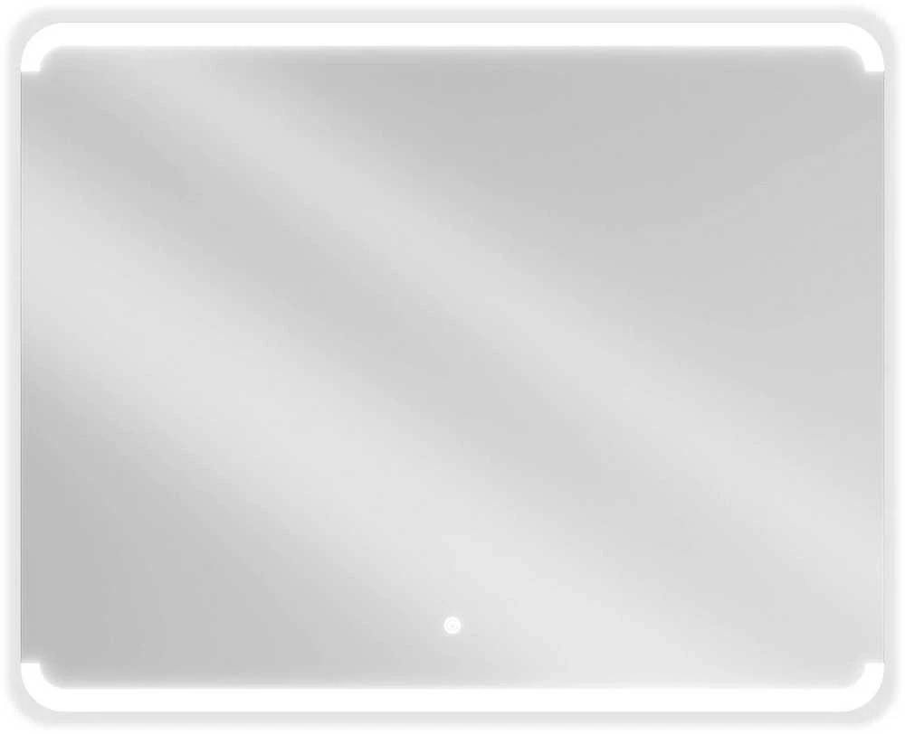 Vonios veidrodis Mexen Nida su LED apšvietimu ir šildymo kilimėliu, 100 x 80 cm