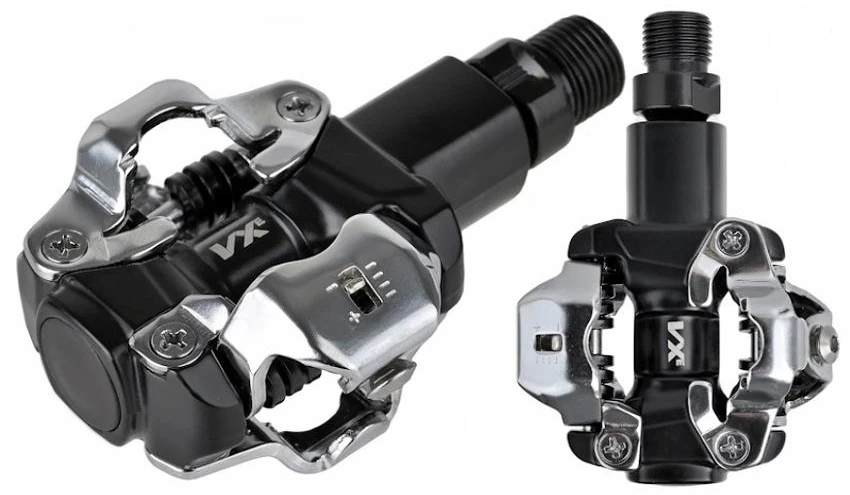Vp Components SPD VP VXE VX-1001 pedalai - Shimano sistema + BLOKAI - XC GRAVEL