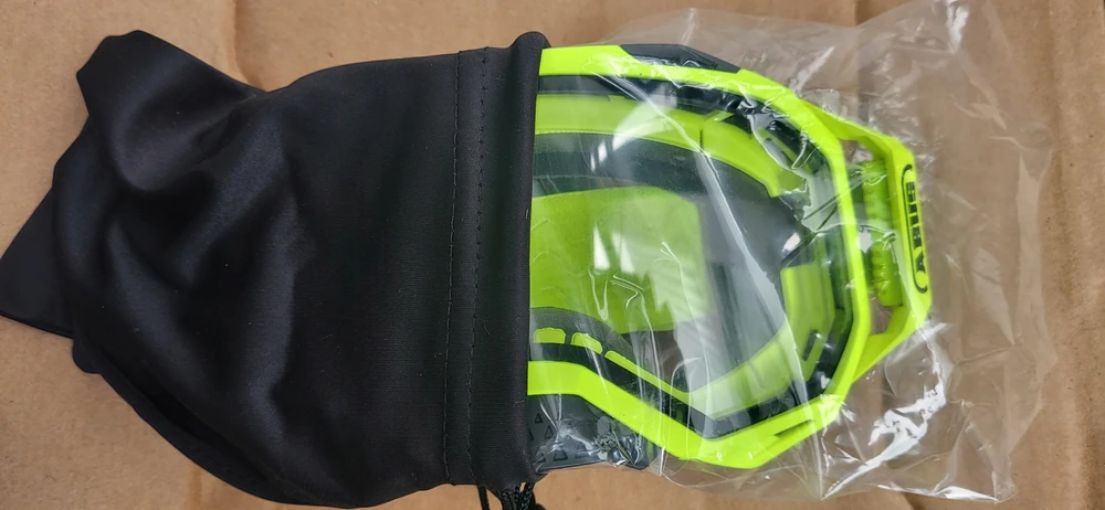 Abus Germany VTT apsauginiai akiniai - ABUS - Buteo - Žalias - Antifog - Suderinami su AirDrop/CliffHanger/MoDrop šalmais