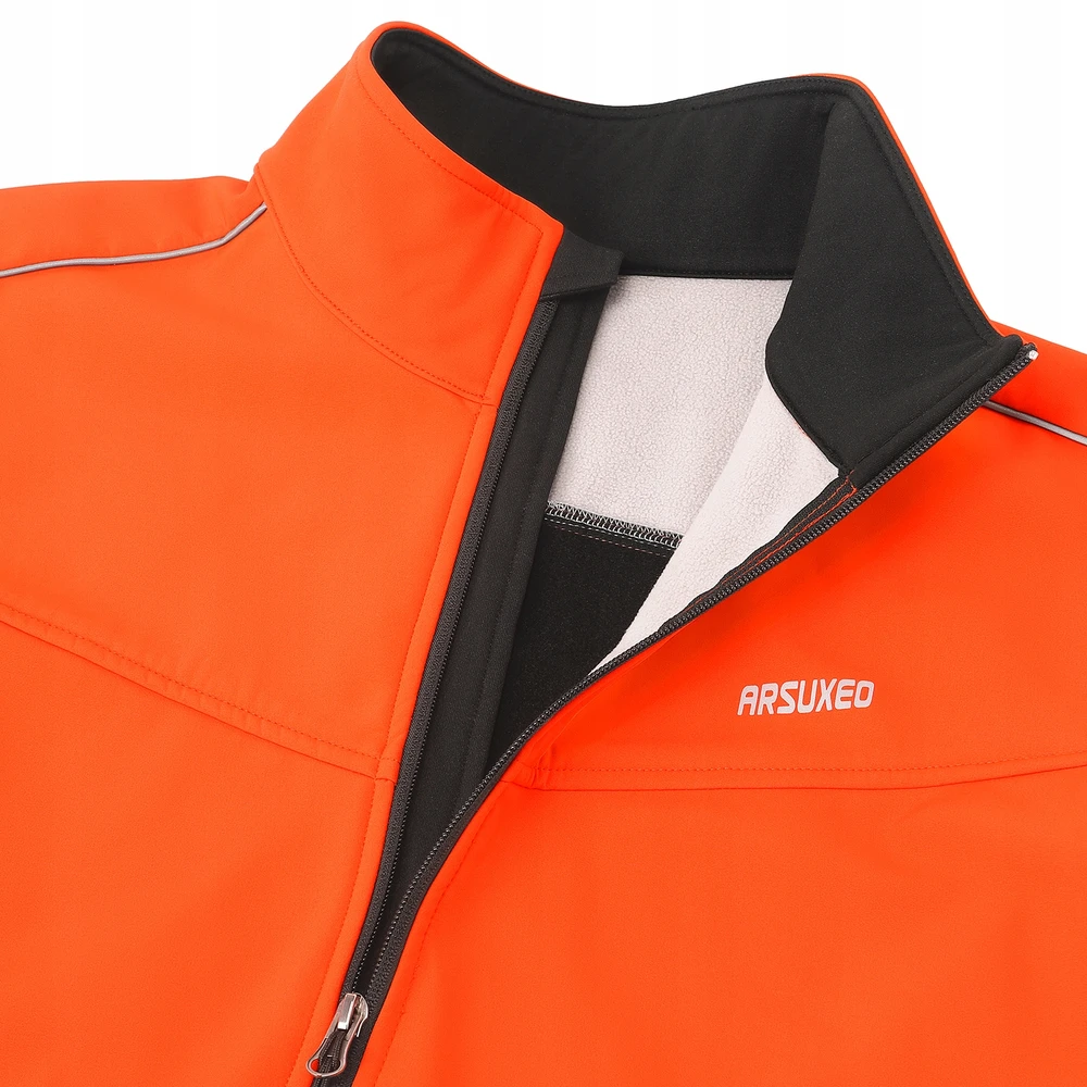 Vyriška Žieminė SOFTSHELL Dviratininkų striukė, TERMOACTIVE 2P ARSUXEO XL