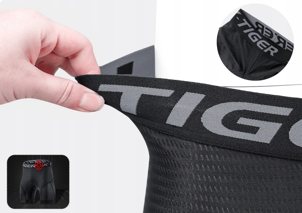VYRIŠKAI DVIRAČIO ŠORTAI X-TIGER DVIRAČIO ŠORTAI XXL GELINIAI Įdėklai