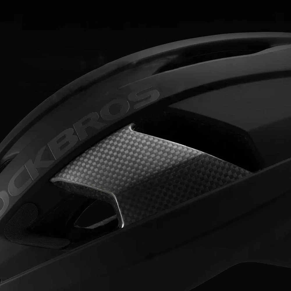 Dviratininko šalmas Rockbros LK-15 su włókna węglowego 58-62 cm - balta