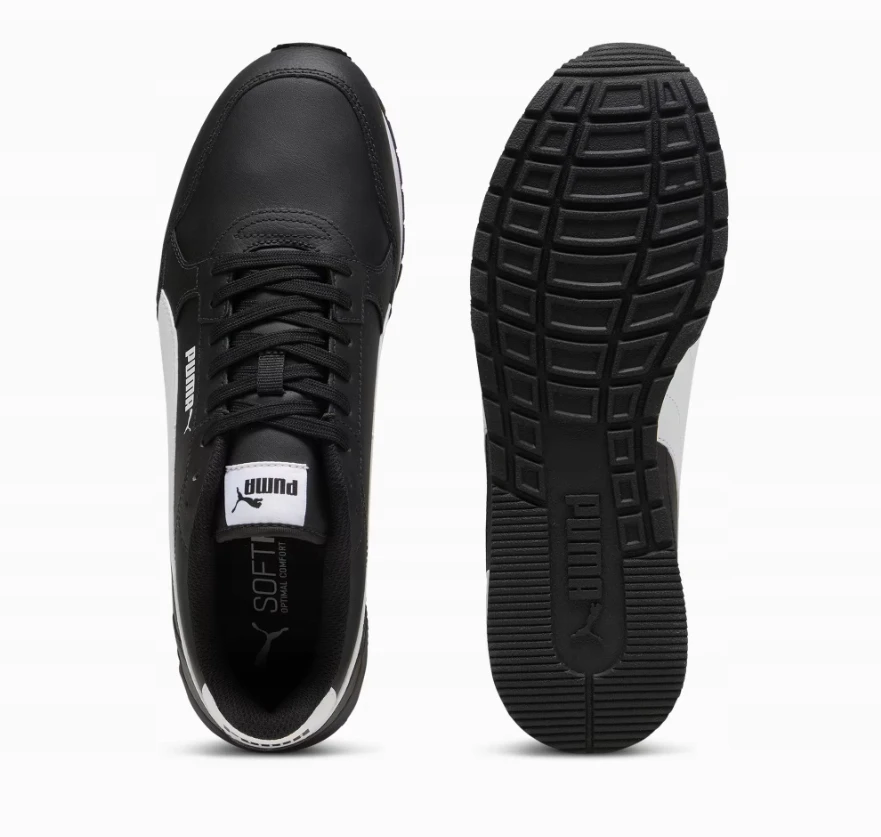 Vyriški sportiniai batai Puma Leather Juodas ST Runner v4 L 399068 01 R. 44,5