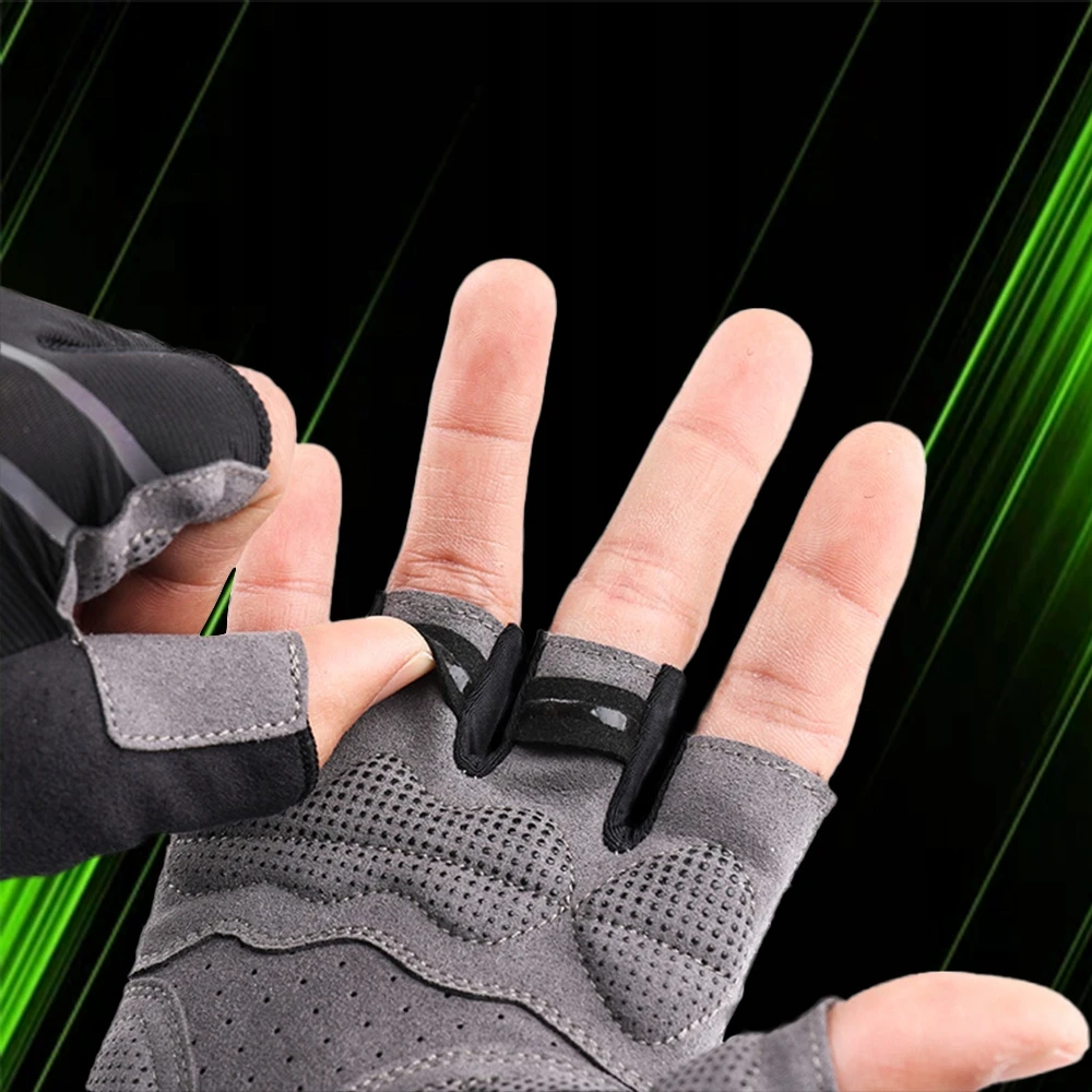 Vibike VYRIŠKOS DVIRAČIO PIRŠTINĖS, MOTERIŠKOS GELĖS, DVIRAČIO PIRŠTĖS BE PIRKŠTŲ, TRUMPAS VELCRO