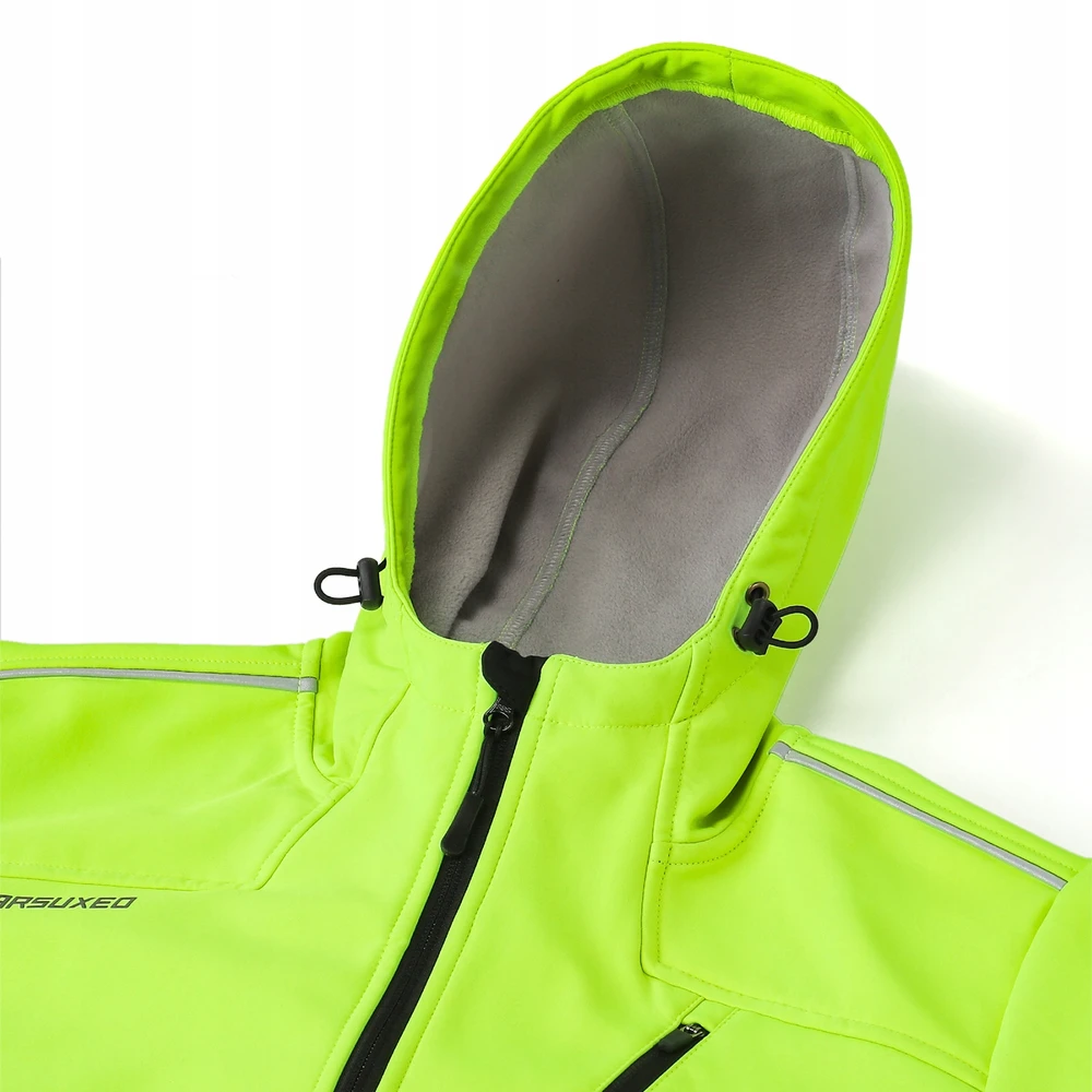 VYRŲ ŽIEMOS DVIRAČIO VAŽIAVIMO STRIUKĖ SOFTSHELL SPORTS FG ARSUXEO XL