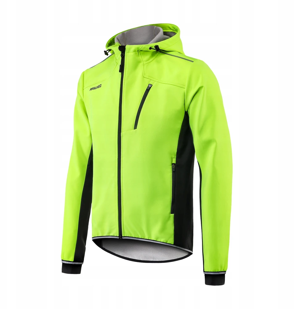 VYRŲ ŽIEMOS DVIRAČIO VAŽIAVIMO STRIUKĖ SOFTSHELL SPORTS FG ARSUXEO XL