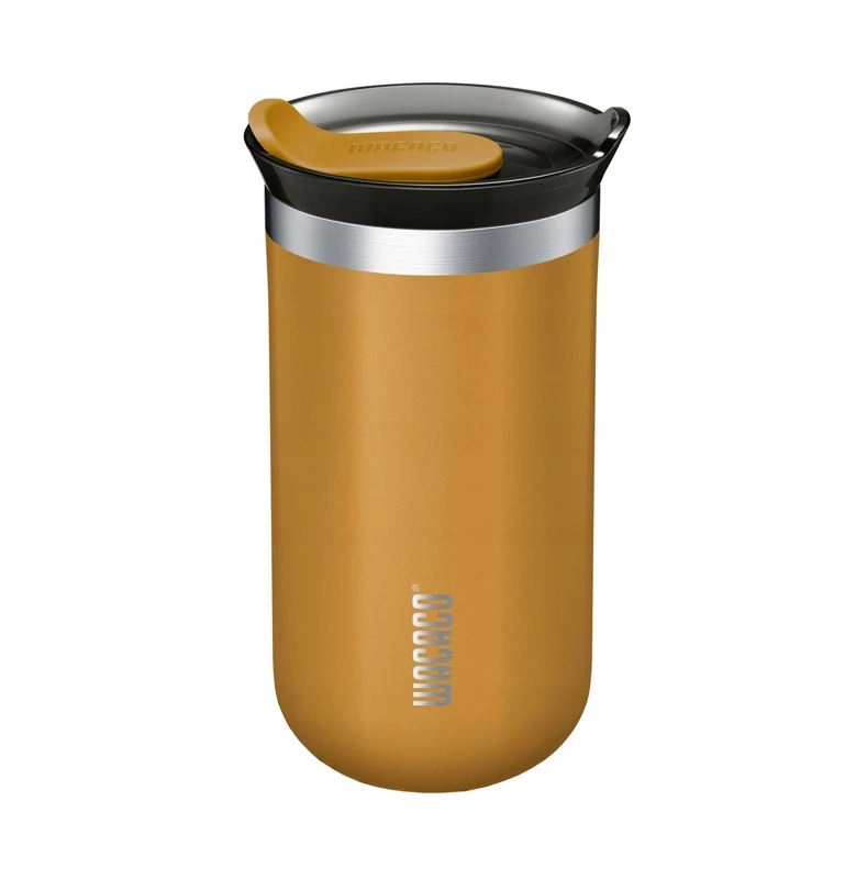 Wacaco Octaroma Lungo Termo puodelis 300 ml, geltonas