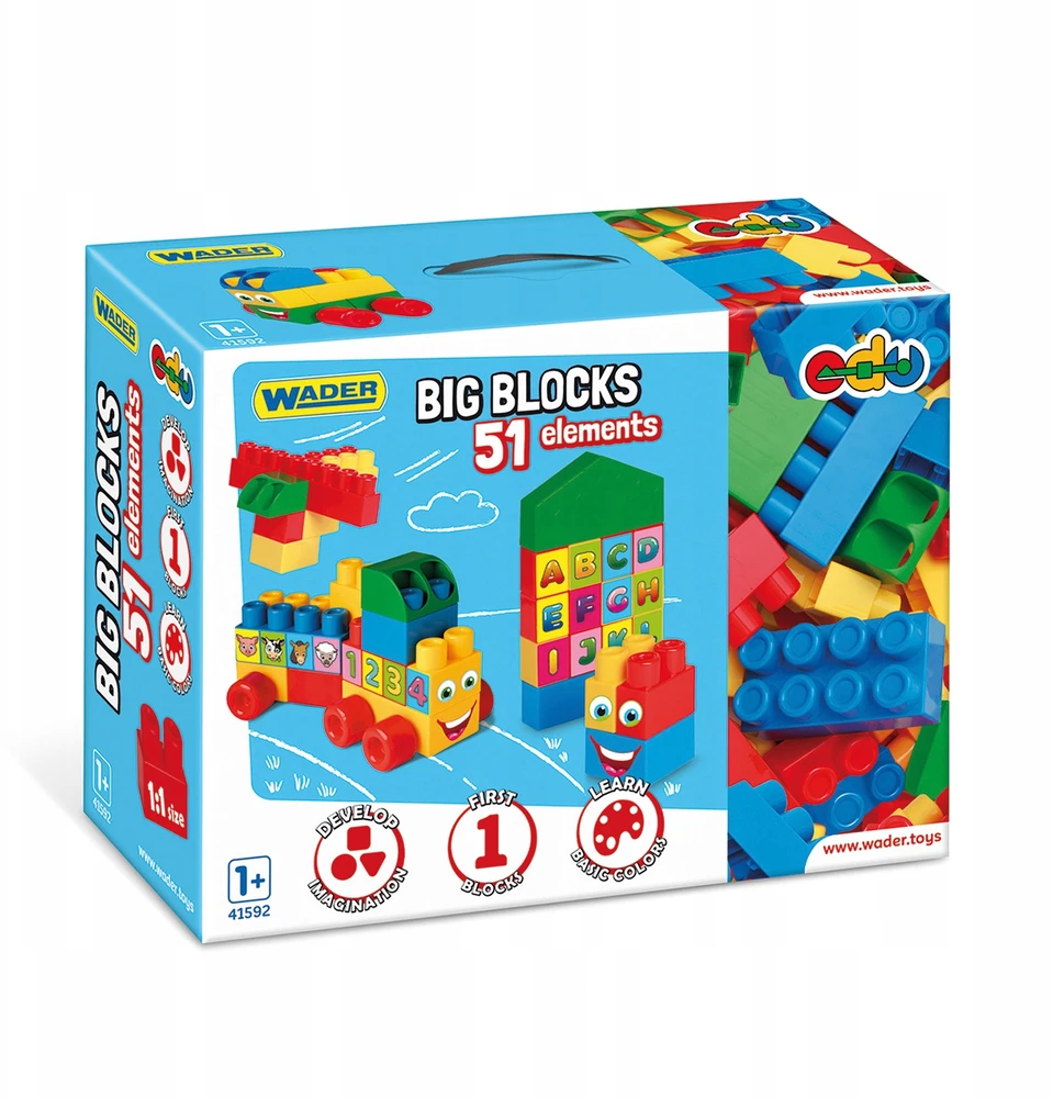 WADER 41592 Big Blocks 51 vnt.