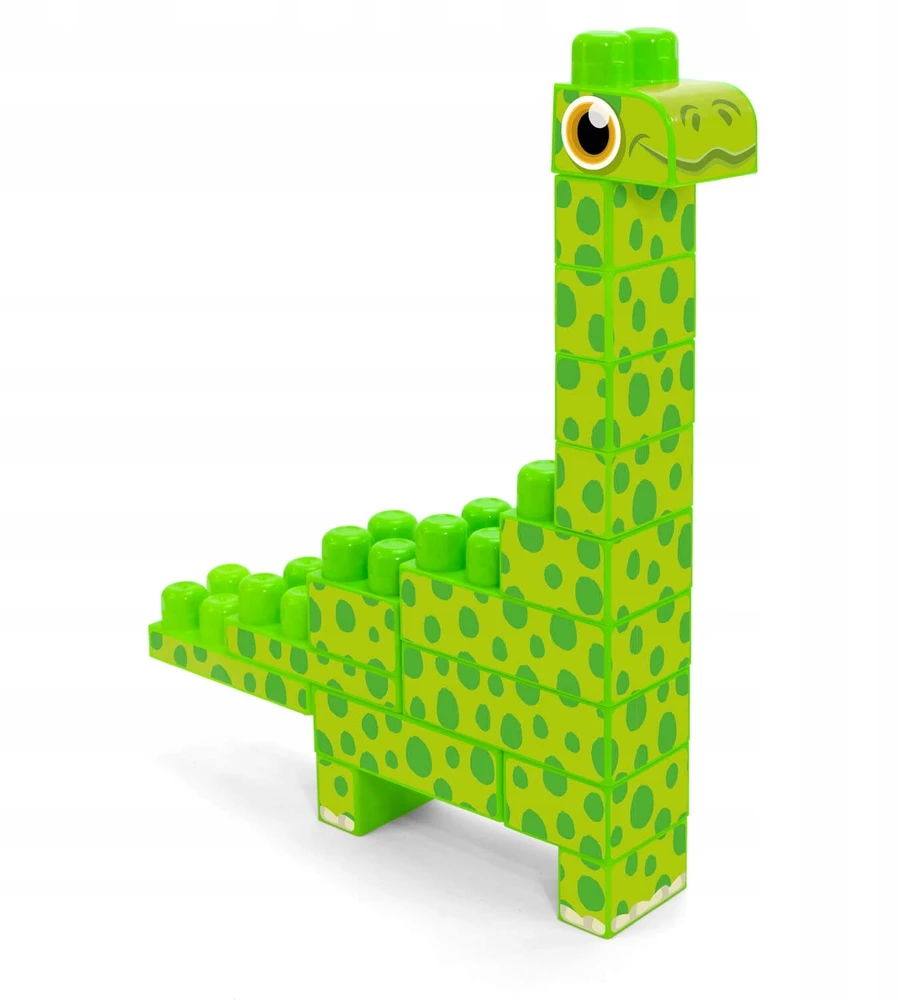 Wader Baby Blocks Dino diplodocus kaladėlės 41493