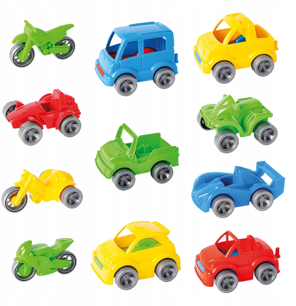 Wader Kid Cars Sport transporto priemonės, 11 vnt.