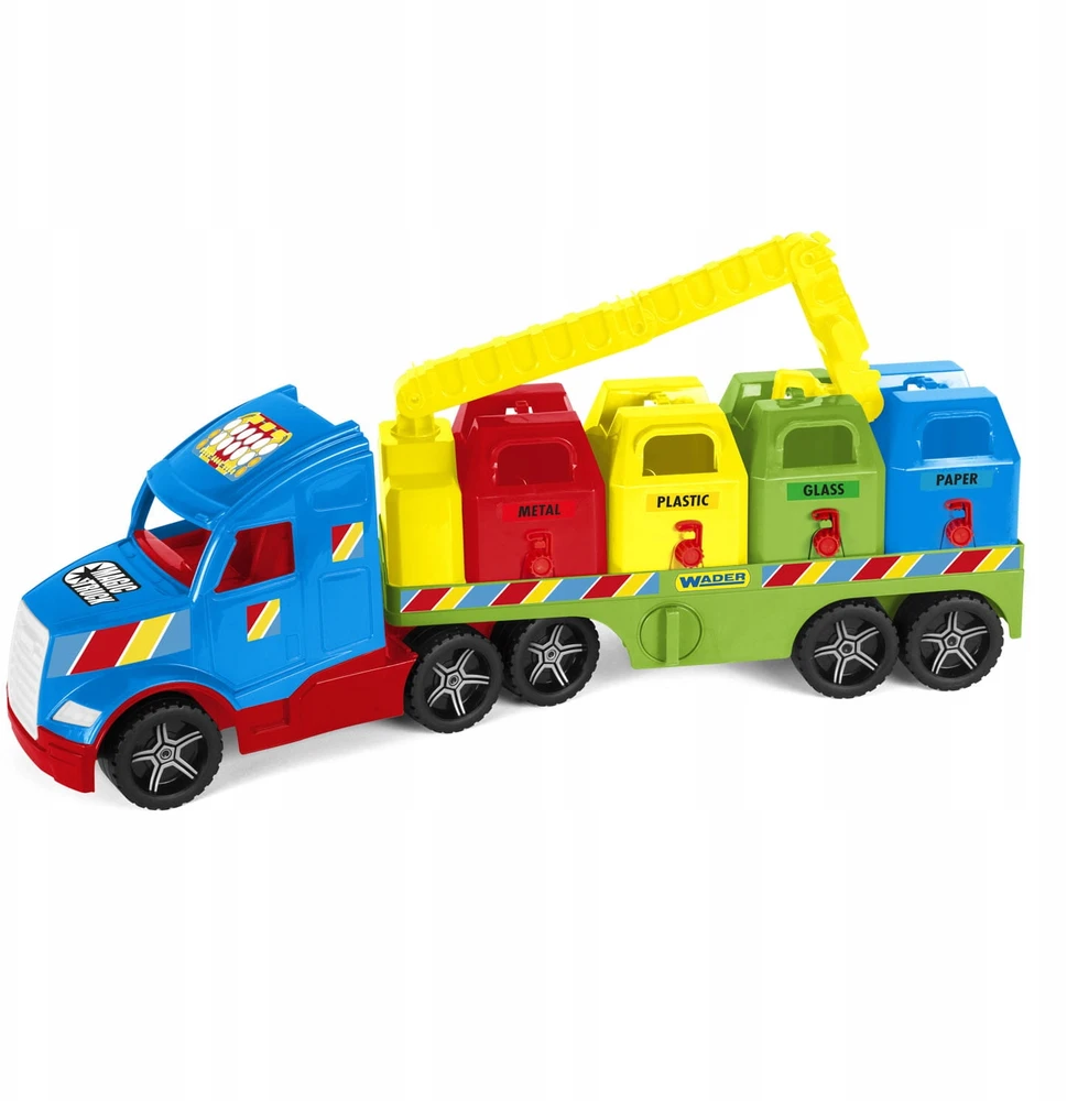 WADER 36321 Magic Truck Basic šiukšliavežių perdirbimas