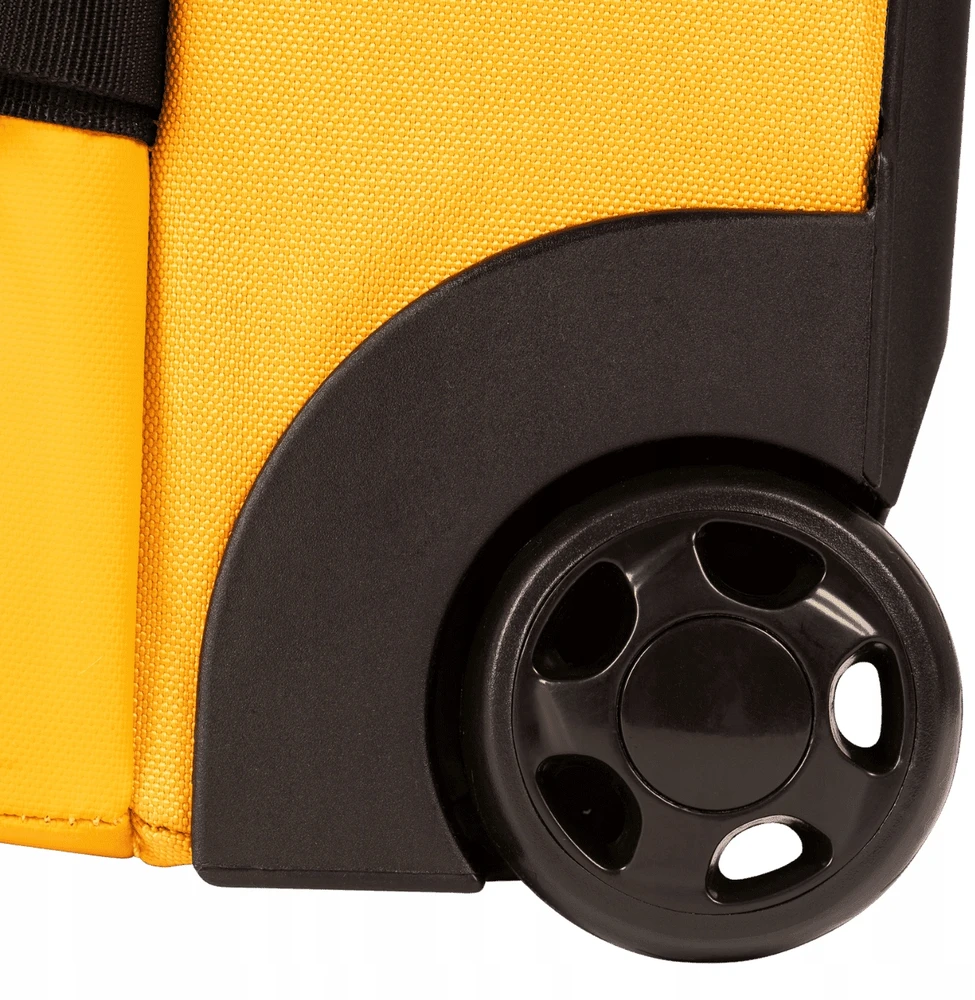Walizka minkšta Mała kabinowa WINGS 20" ROOK yellow Wodoodporna 33 l. Żółta
