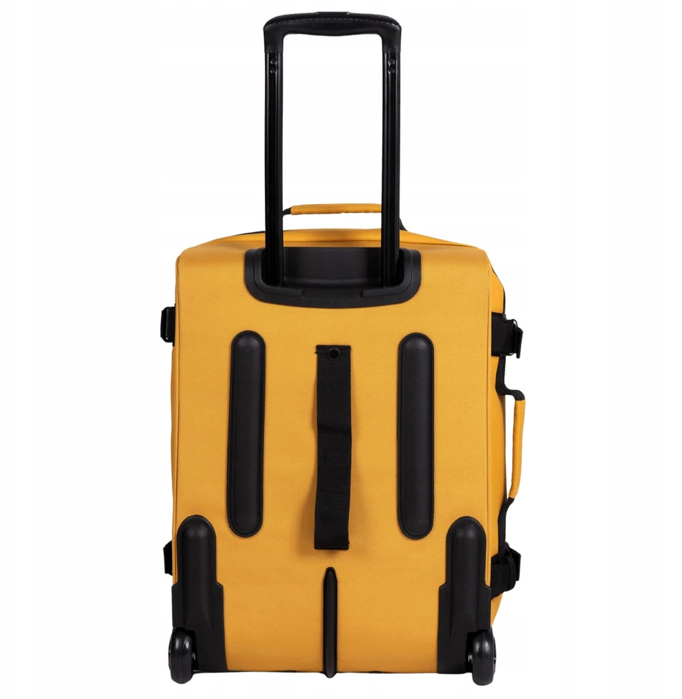 Walizka minkšta Mała kabinowa WINGS 20" ROOK yellow Wodoodporna 33 l. Żółta