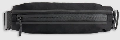 WALL BAG 4F U160 BEL BAG Juodas UNISEX BĖGIMO TRENIRUOTĖS