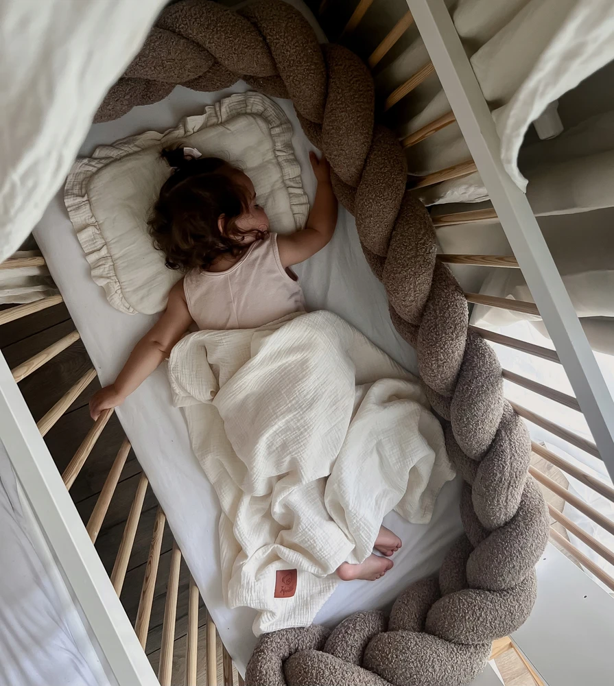 WARKOCZ DO ŁÓŻECZKA BARANEK BOUCLE OCHRANIACZ BARIERKI 205cm INFANTILO