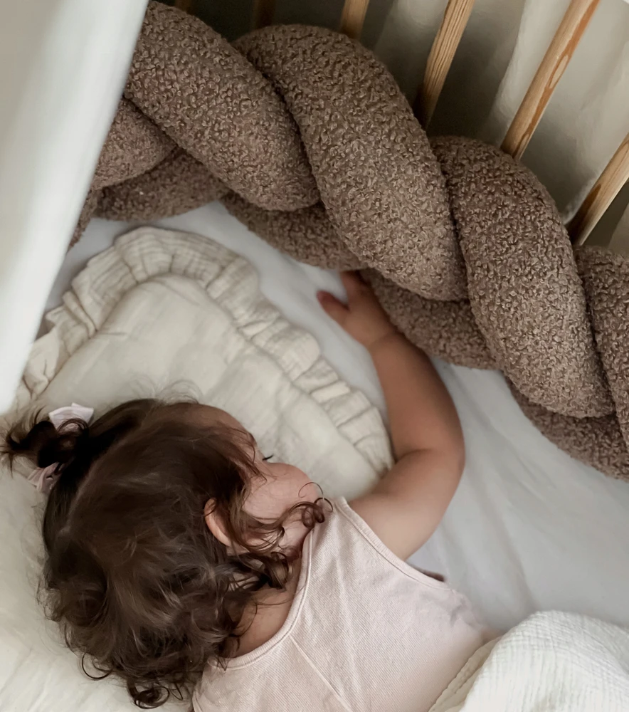 WARKOCZ DO ŁÓŻECZKA BARANEK BOUCLE OCHRANIACZ BARIERKI 205cm INFANTILO
