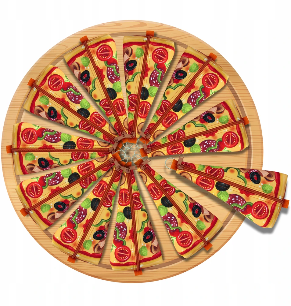 Warta Dėklas "pizza" mokyklai, "cordura" medžiaga, 27x13x5cm