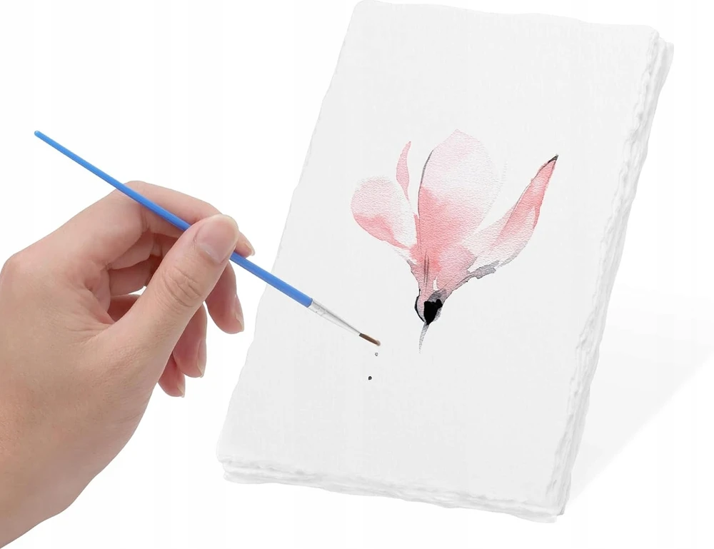 WATERCOLOR A6 25 LAKŠČIŲ RANKŲ DARBAS 300G SU ŠEPEČIU